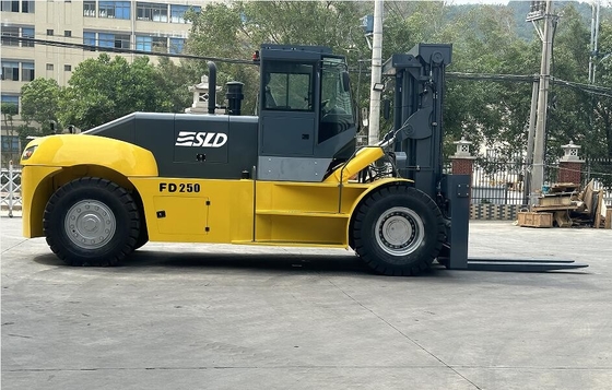 Устойчивый FD250 25t тяжелые грузовики погрузчики с тяжелыми предметами 1-2 года