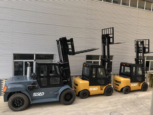 Внутреннее сгорание 10 20000 Lb 20k 4 колеса тонн подъема грузоподъемника
