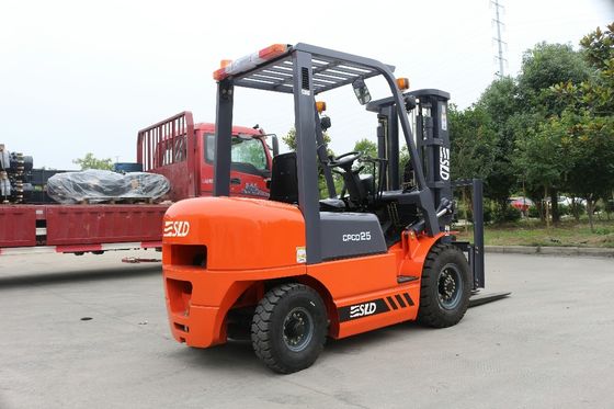 2 Stage/3 платформа грузоподъемника размера 2.5tons вилки этапа 1070x120x40mm дизельная