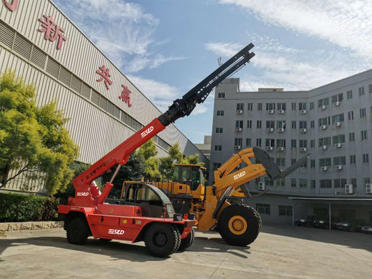 грузоподъемник Telehandler обработчика крана заграждения стрельбы 12t телескопичный