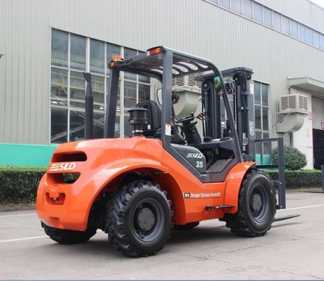рангоут 5k 2.5t 4500mm Triplex грузоподъемник пересеченной местности 2,5 тонн