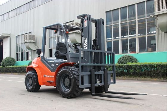 рангоут 5k 2.5t 4500mm Triplex грузоподъемник пересеченной местности 2,5 тонн