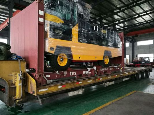 Бортовой грузоподъемник затяжелителя FDS100