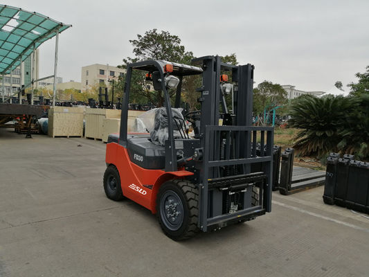 платформа грузоподъемника 3 тонн 3m FD30 3000kg дизельная с бортовым переносом