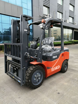 платформа грузоподъемника 3 тонн 3m FD30 3000kg дизельная с бортовым переносом