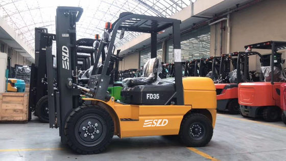 двигатель 3m FD35 ISUZU 4JGP грузоподъемник пневматической автошины 3,5 тонн