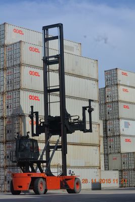 Обработчик контейнера логистического грузоподъемника двора 9000kgs 9t пустой