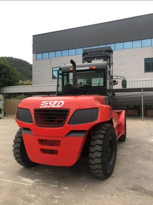 Тележки вилки FD160 16T сверхмощные с двигателем Yuchai