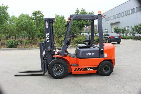 2 Stage/3 платформа грузоподъемника размера 2.5tons вилки этапа 1070x120x40mm дизельная