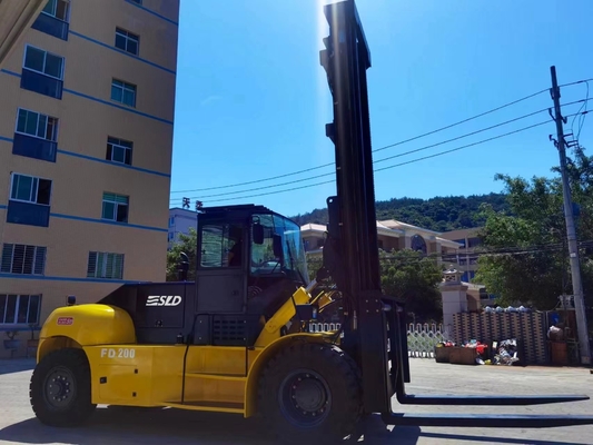 20 дизельной тонн высоты 8000mm Lifitng рангоута номинальной нагрузки 20000kgs грузоподъемника FD200 высокой